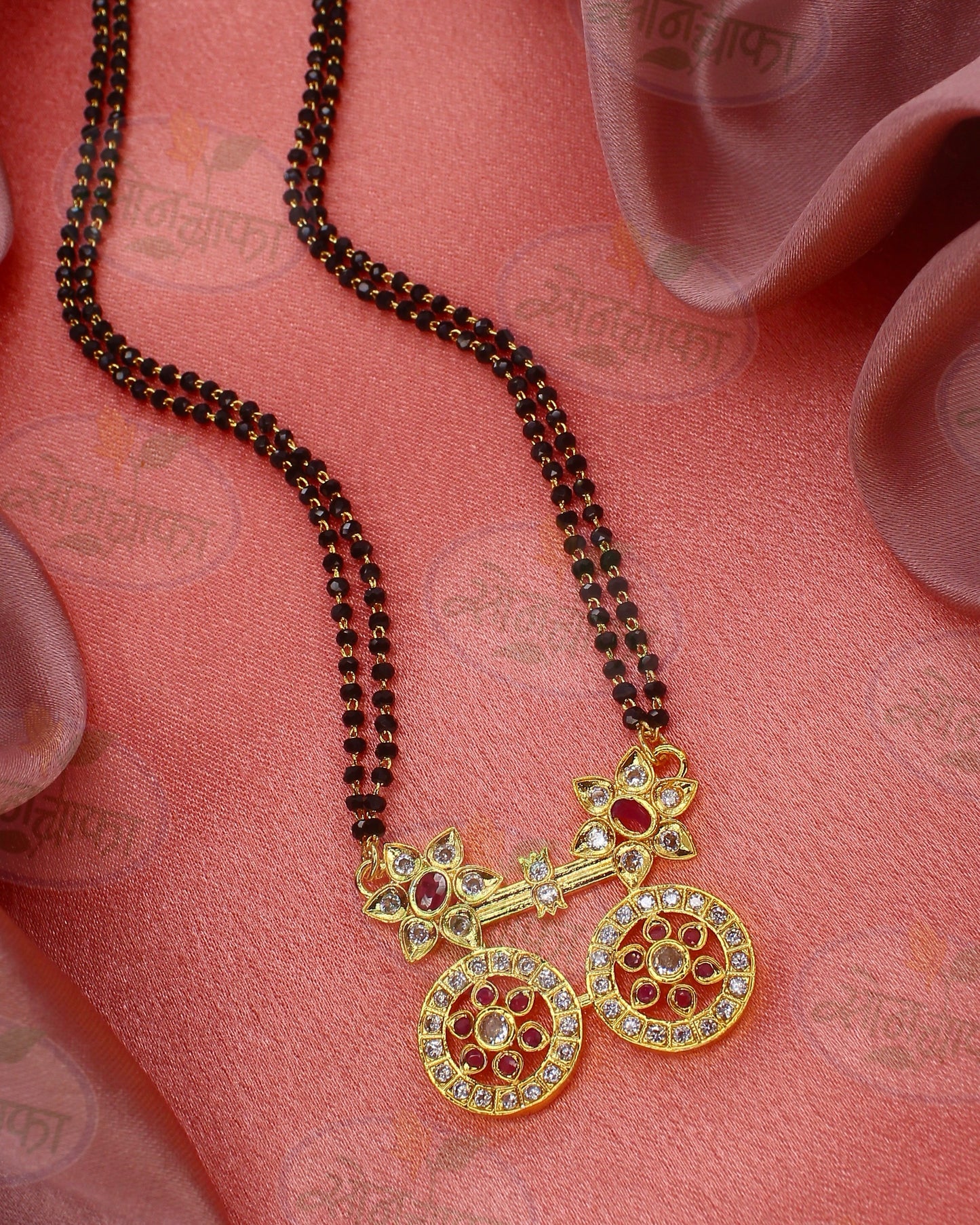 FLORAL WATI PENDANT MANGALSUTRA