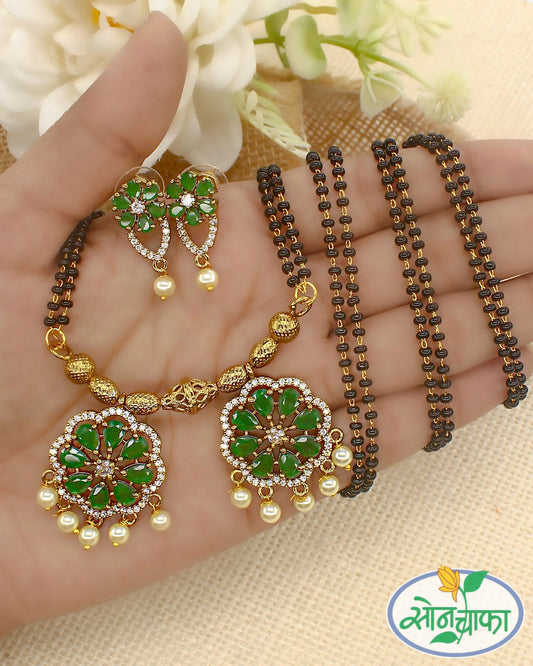ALLURING FLORAL MANGALSUTRA