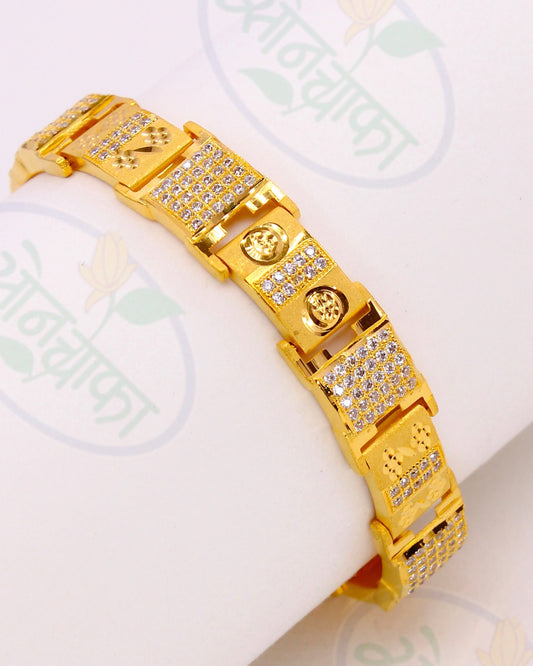 CHARMING GOLD PLATED BRACELATE