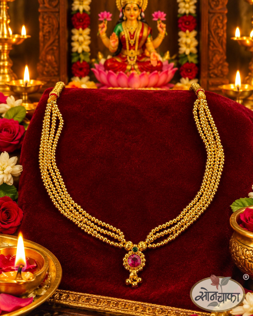 FANCY FLORET DESIGNER THUSHI