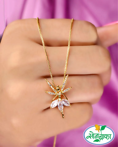 UNIQUE ARTISTIC DIAMOND MANGALSUTRA