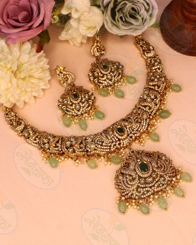 TRADITIONAL  RAJASI NECKLACE