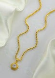 DAZZLING ALLURING GOLDEN CHAIN