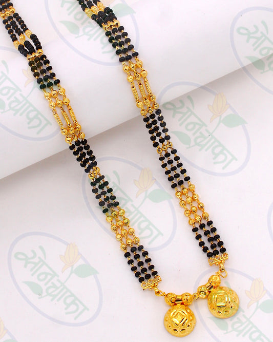 EXCLUSIVE GOLD PALTED MANGALSUTRA