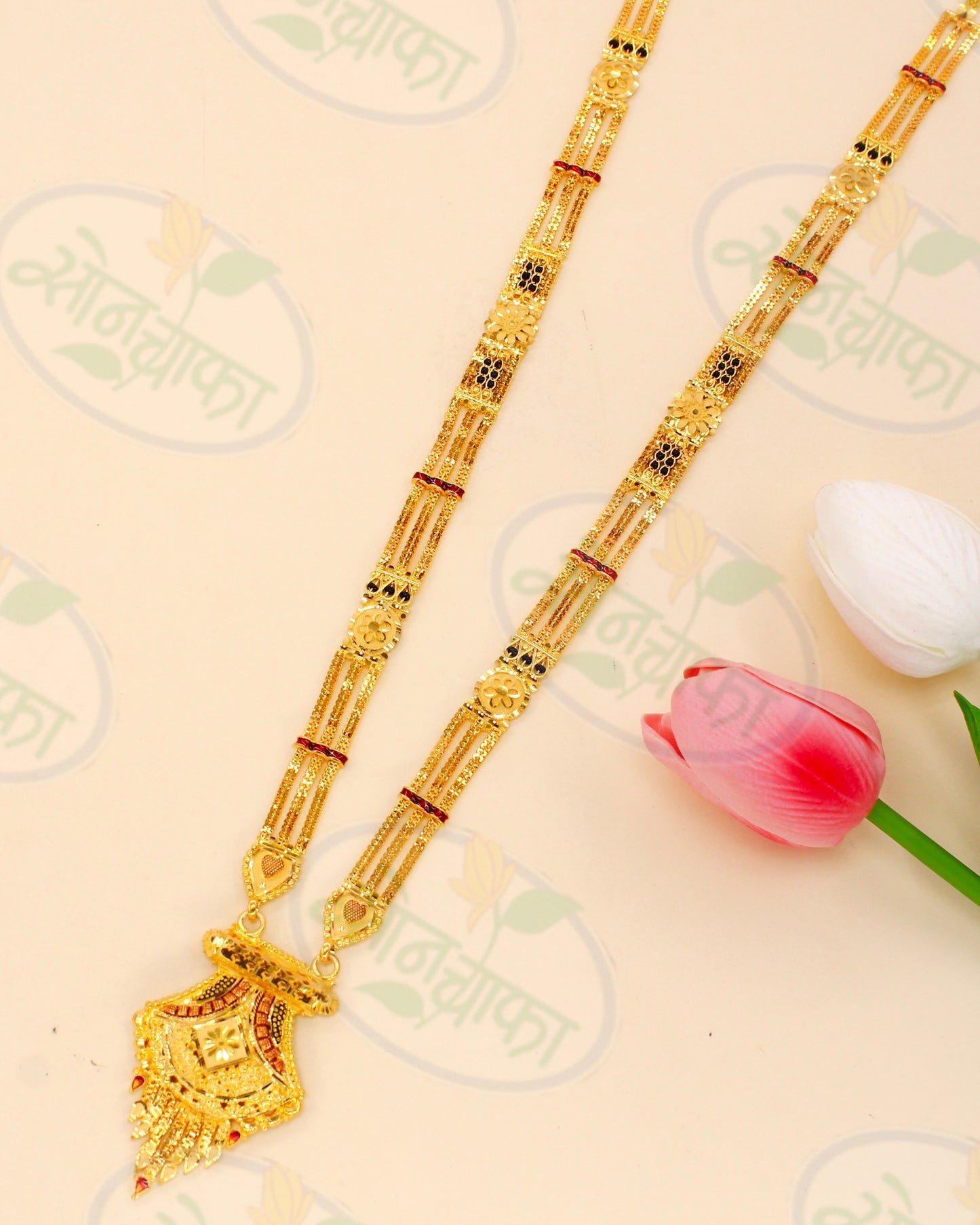 EXCELLENT GOLD PLATED MANGALSUTRA