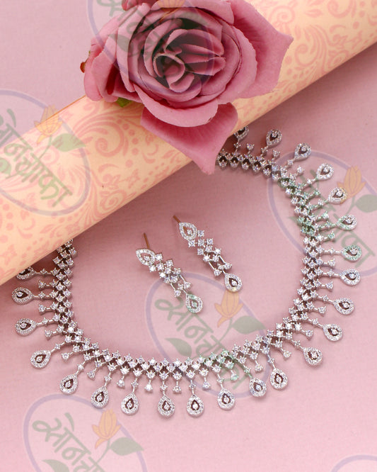 TWILIGHT GLOW DAIMOND NECKLACE SET