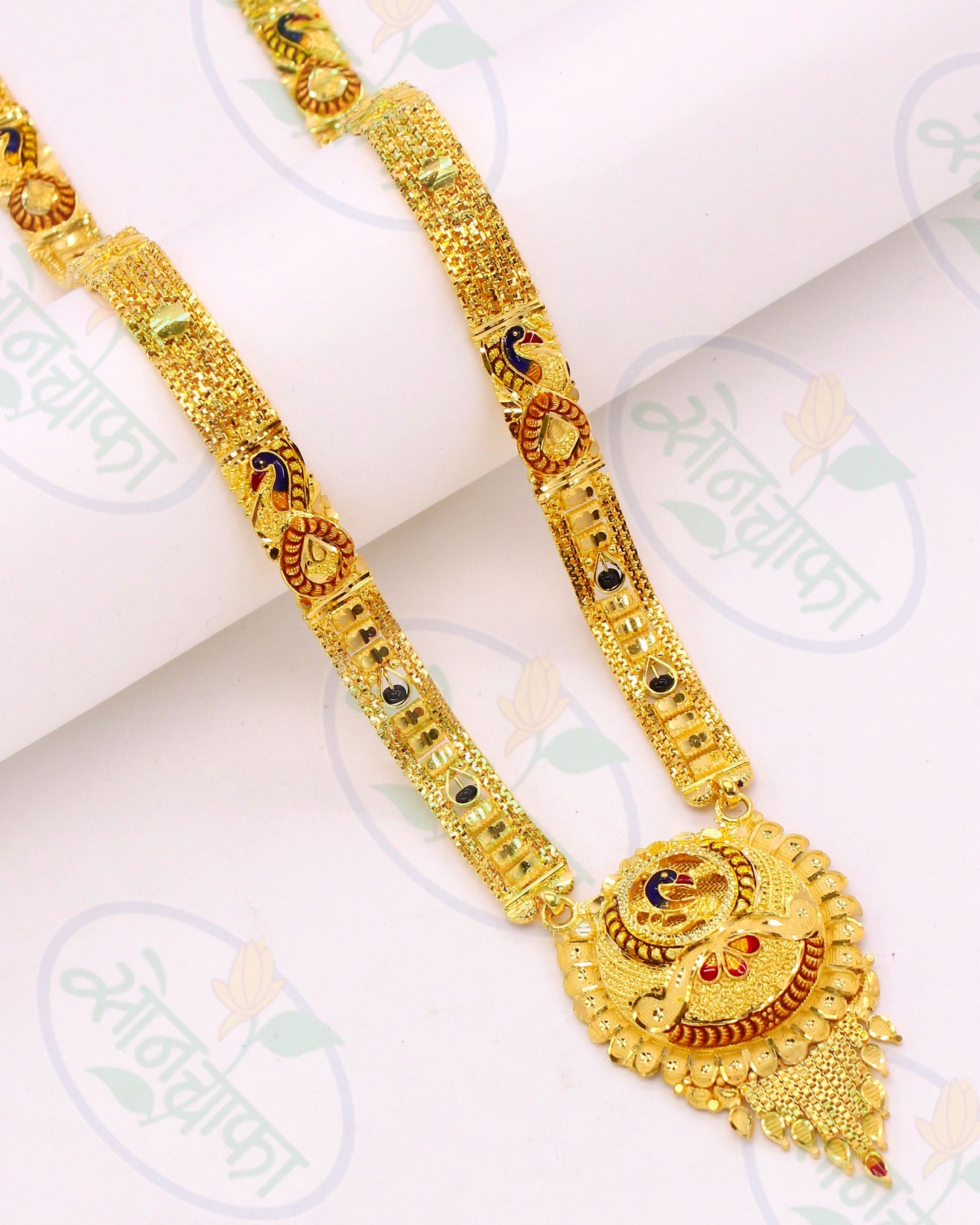 IMPRESSIVE GOLD PLATED MANGALSUTRA