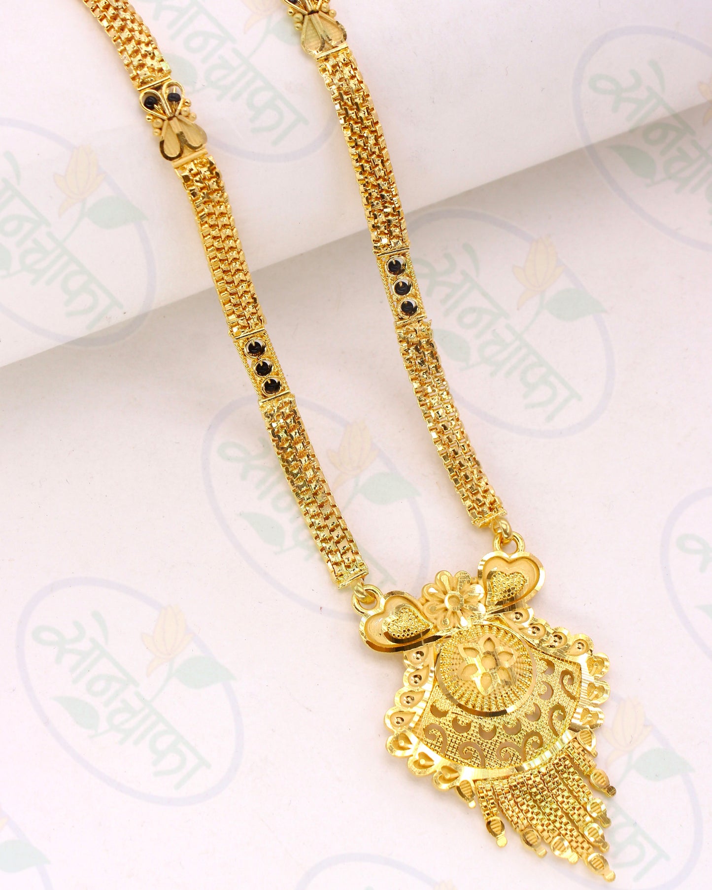 CLASSY GOLD PLATED MANGALSUTRA