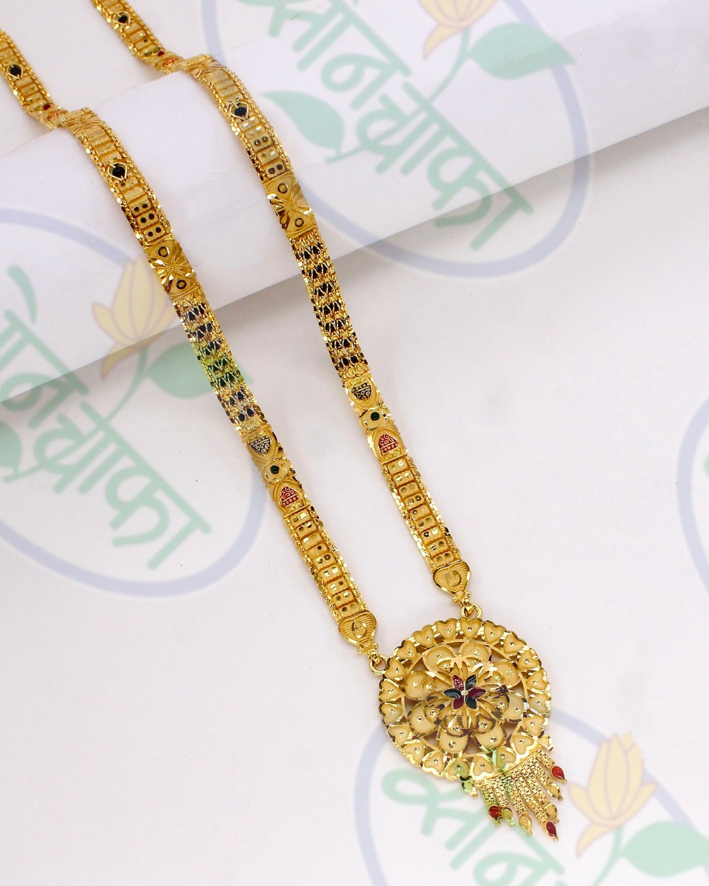 LATEST GOLD PLATED MANGALSUTRA