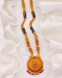 OPULENT DELICATE MATTE GOLD MANGALSUTRA