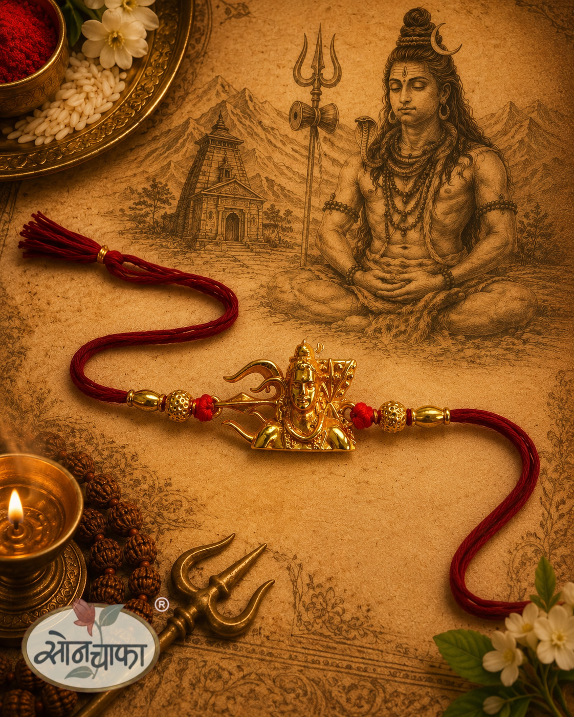 SHIV TRISHUL RAKHI