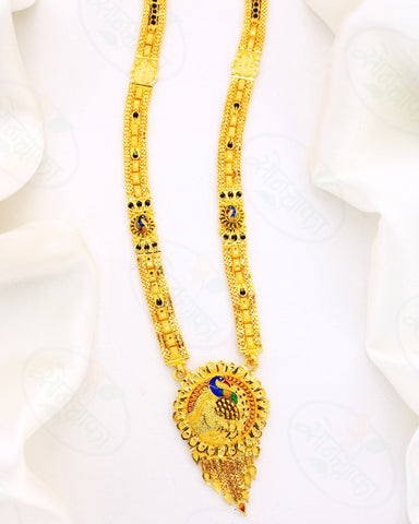 MAGNIFICENT GOLD PLATED MANGALSUTRA