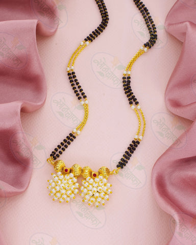 IMPRESSIVE STYLISED PEARL MANGALSUTRA