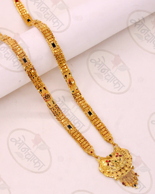 TRADITIONAL GOLD PLATED MANGALSUTRA