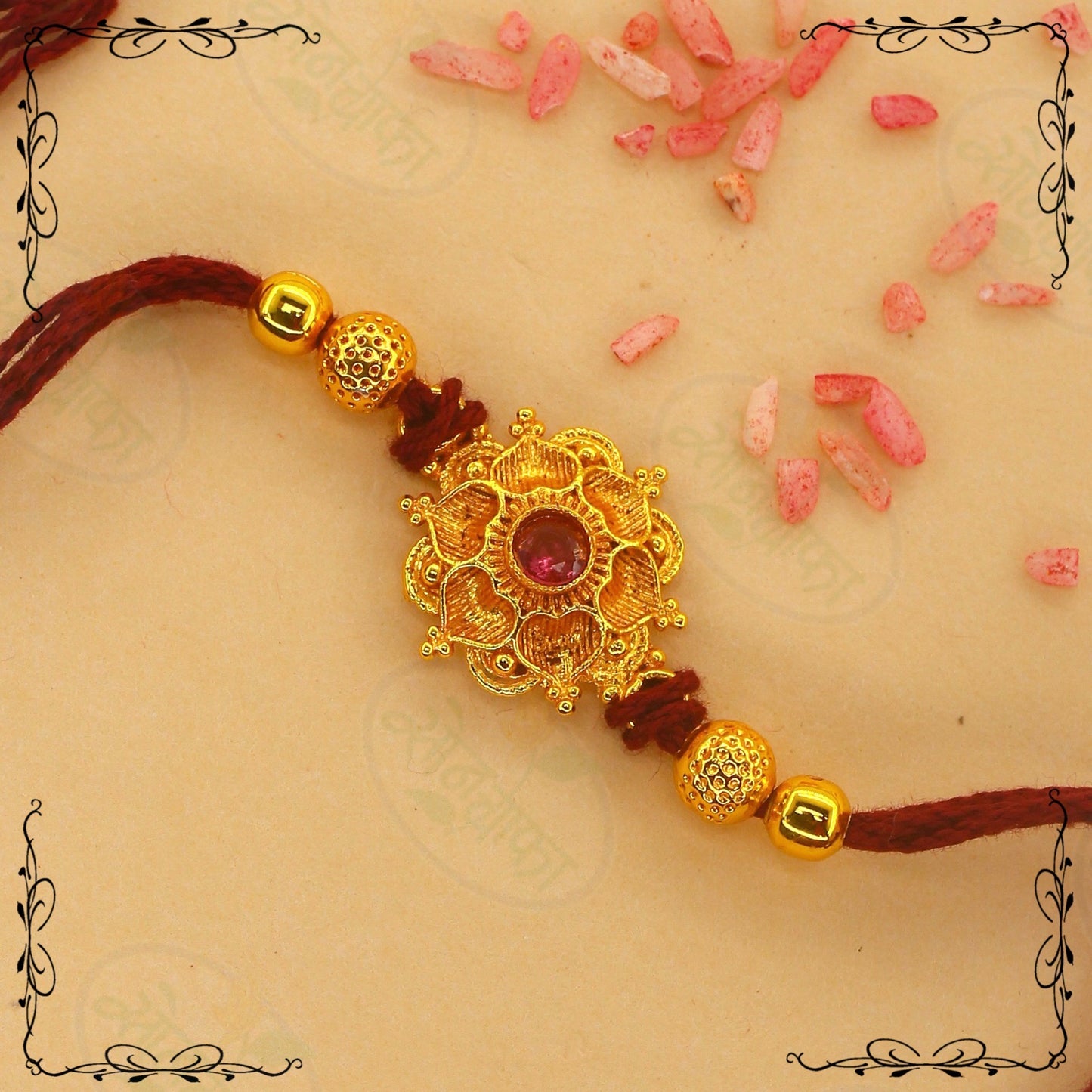 FLORAL DESIGNER RAKHI