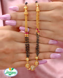 PINK BEADS DESIGNER MANGALSUTRA