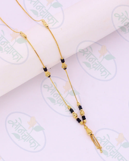 PRETTY GOLD PLATED MANGALSUTRA