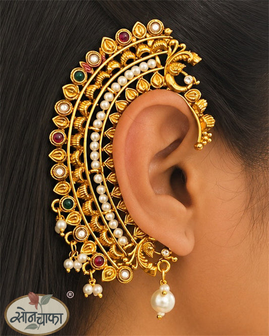 ALLURING ANTIQUE EAR-CUFF