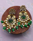 IMPRESSIVE KUNDAN NECKLACE