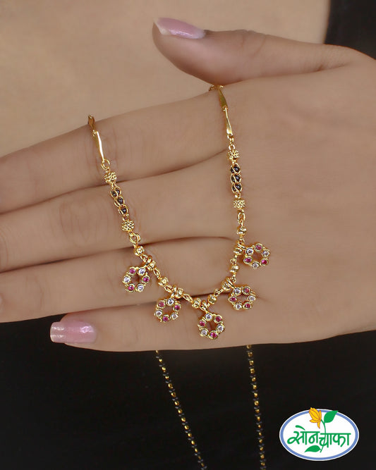 FLORAL DESIGNER MANGALSUTRA