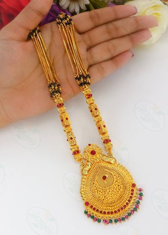 BEAUTIFUL FLORET DESIGNER MANGALSUTRA