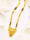 GLEAMING GLOSSY GOLD PLATED MANGALSUTRA