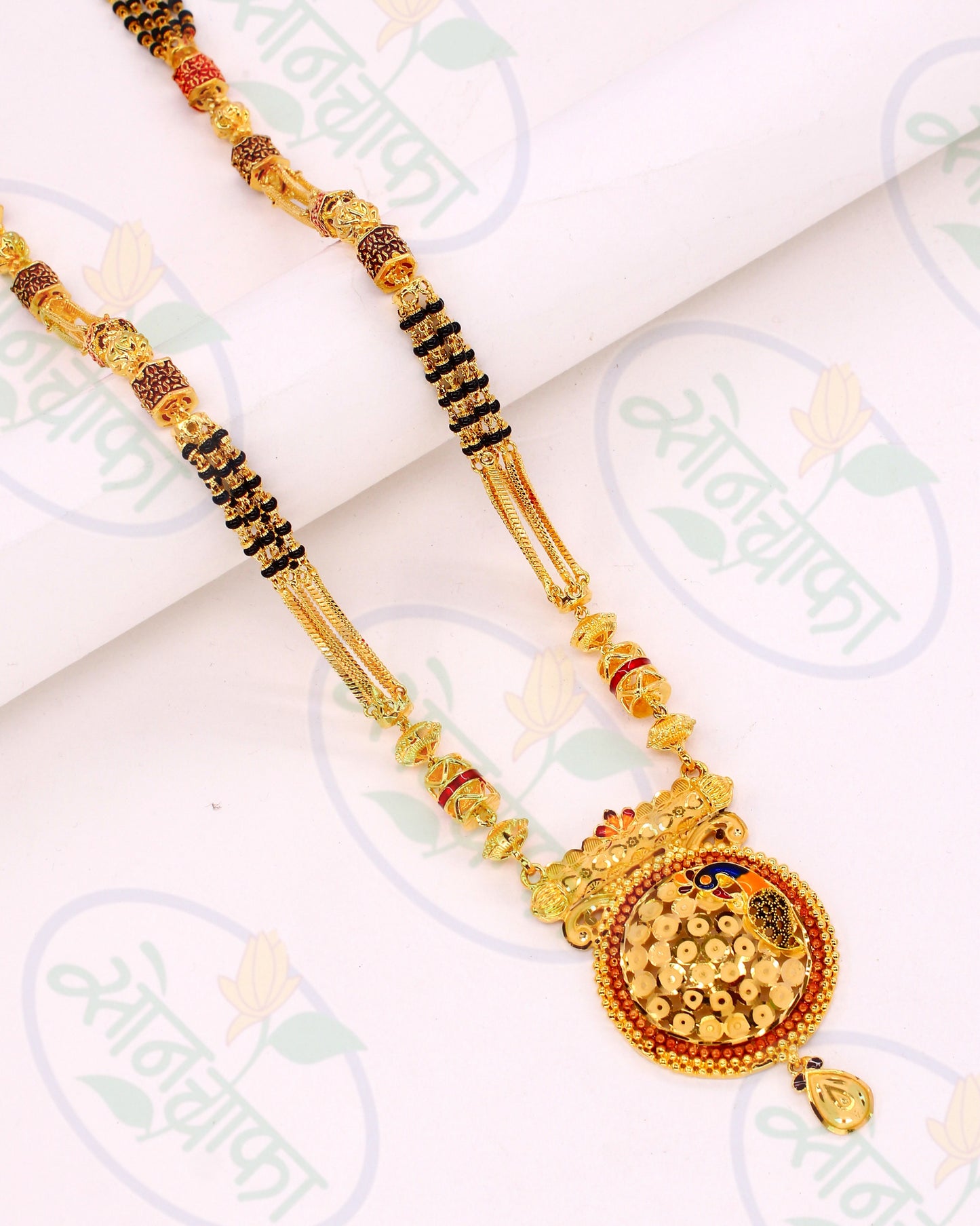 DAINTY PEACOCK MANGALSUTRA