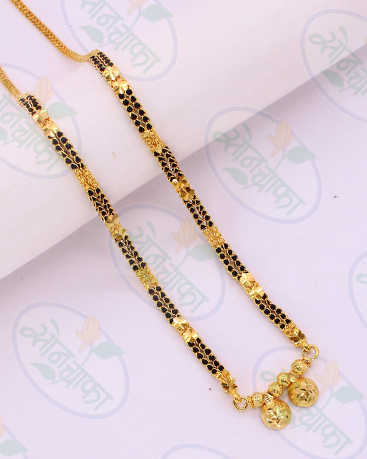 BEAUTIFUL GOLD PLATED MANGALSUTRA