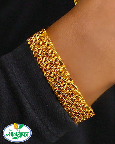 RADIANT CHARM GOLD PLATED BRACELET