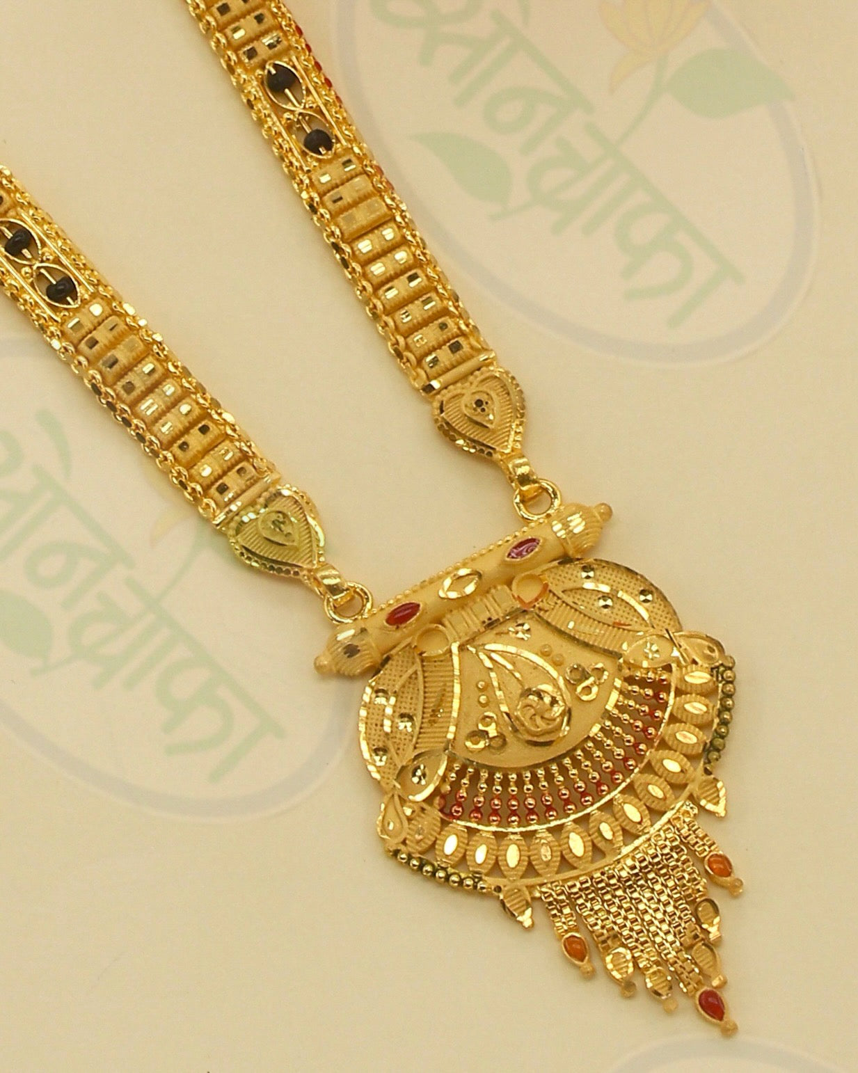 TRADITIONAL GOLD PLATED MANGALSUTRA