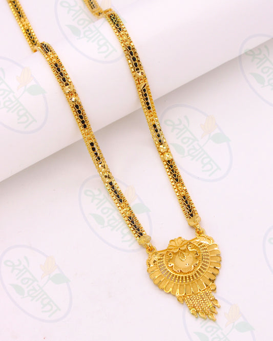 ENTICING GOLD PLATED MANGALSUTRA