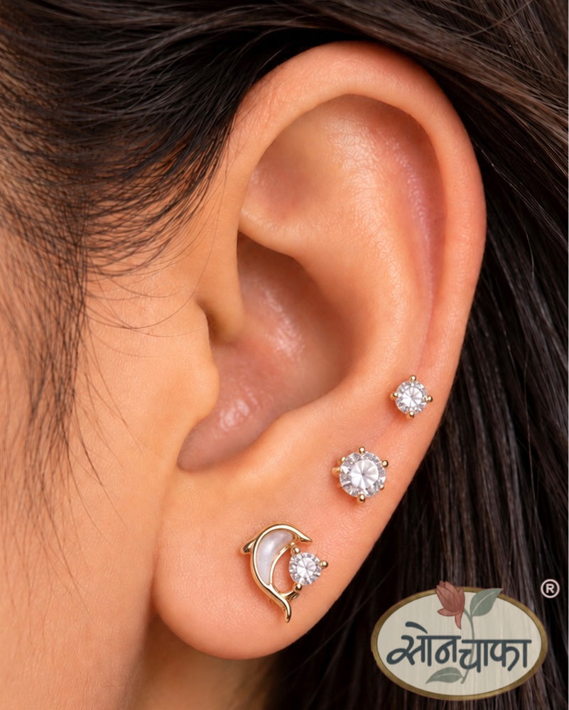 STYLISH DIAMOND EARRINGS