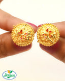 DAZZLING GOLD PLATED EARRINGS