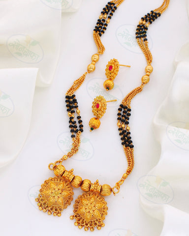 LEAF DESIGNER MANGALSUTRA