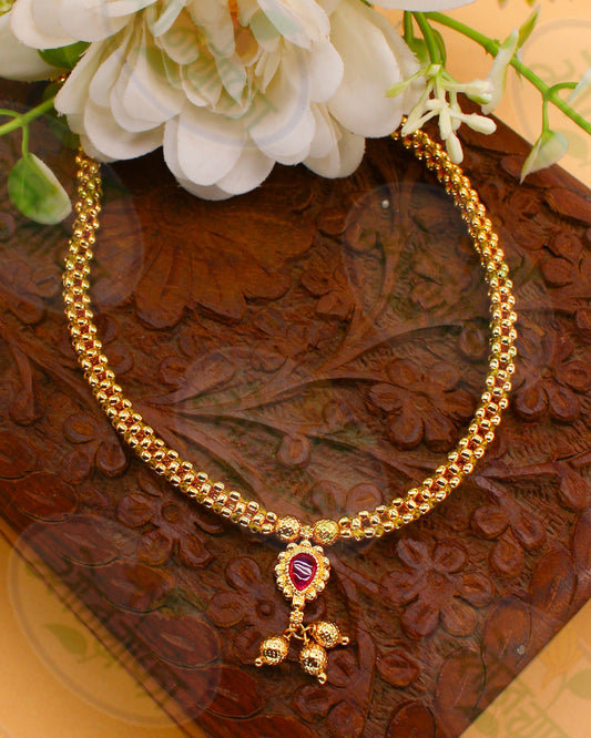 DROPLET DESIGNER THUSHI NECKLACE