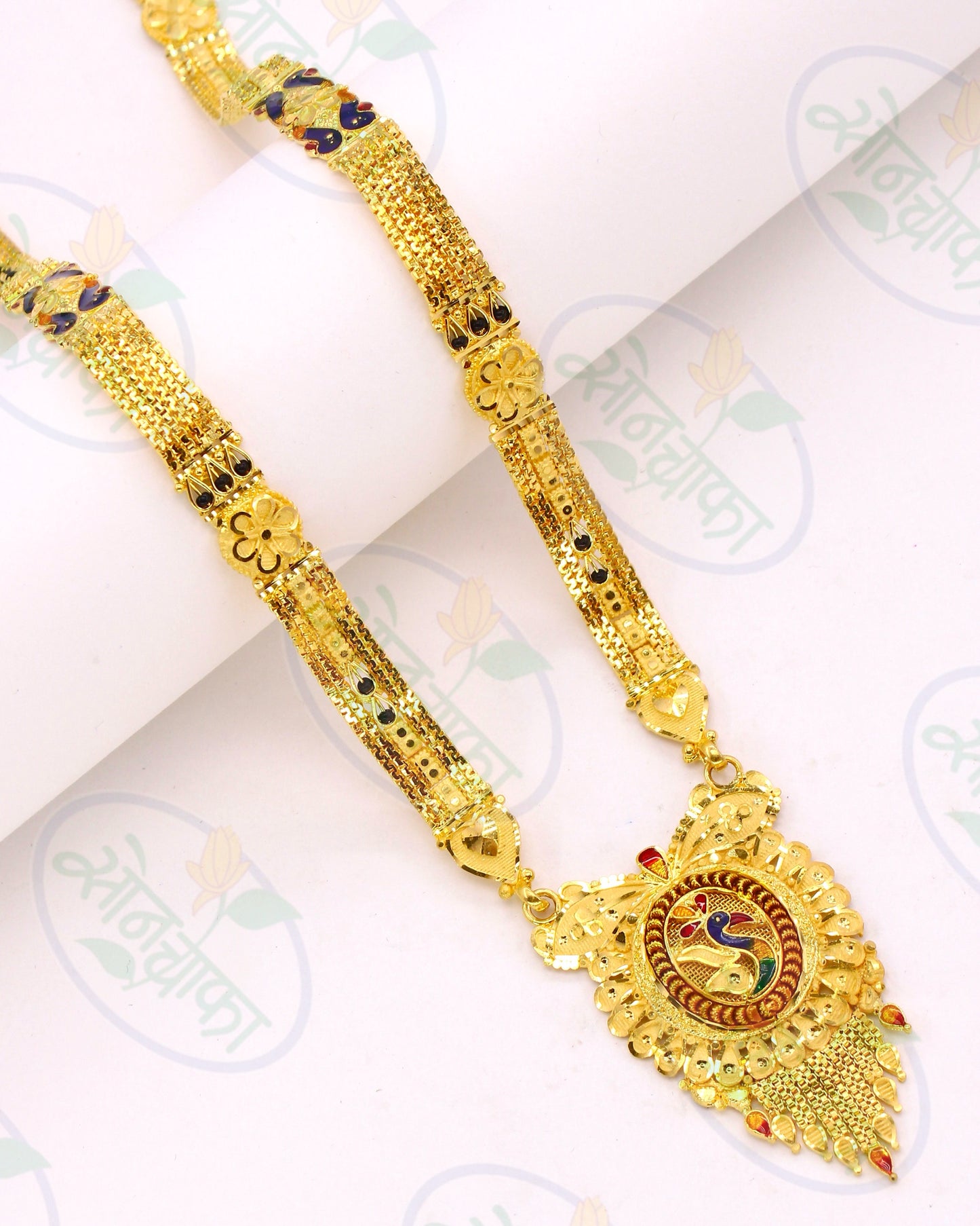 ALLURING GOLD PLATED MANGALSUTRA