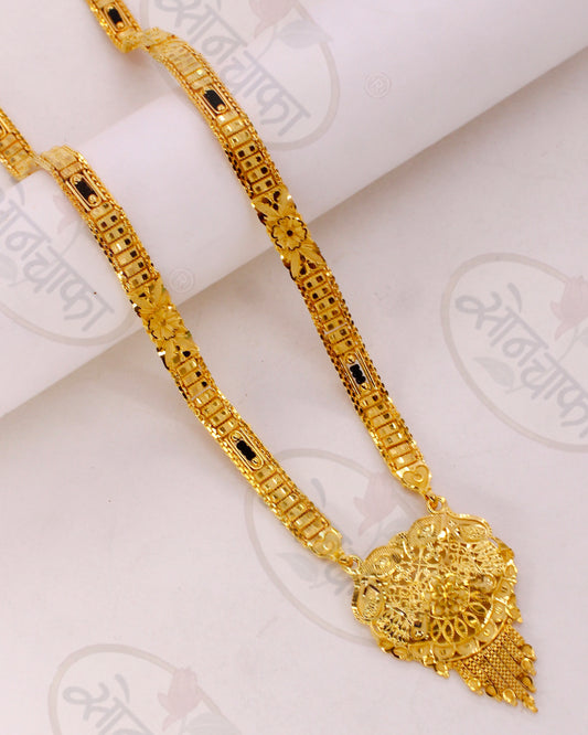 FLAWLESS GOLD PLATED MANGALSUTRA