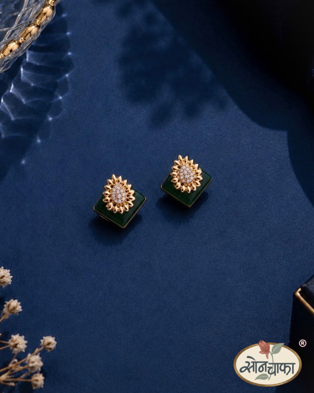 SQUARE DESIGNER EARRINGS
