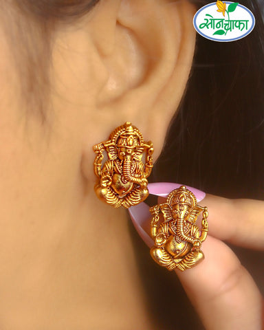 BEAUTIFUL GANESHA EARRINGS