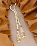 RADIANT  CHARM  PEARL  NECKLACE