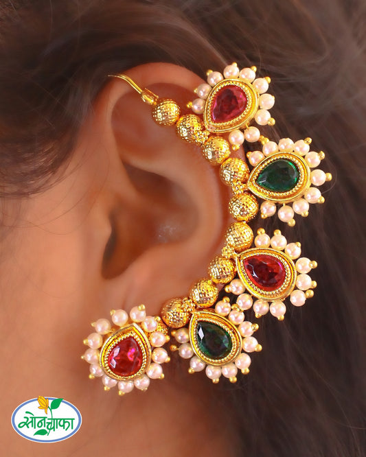 DROPLET DESIGNER EAR-CUFF