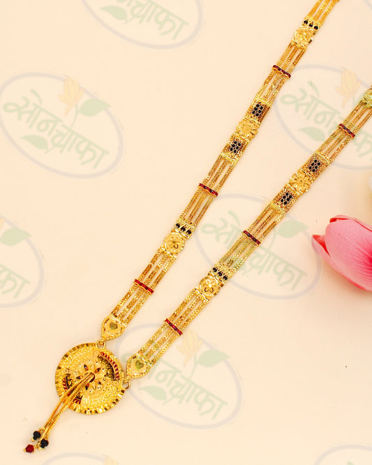 FLORAL UNIQUE DESIGNER MANGALSUTRA