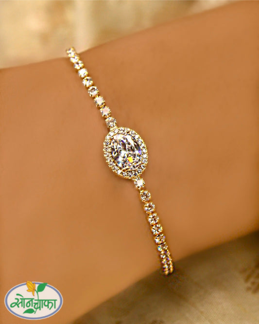 TRADITIONAL DIAMOND ANKLET