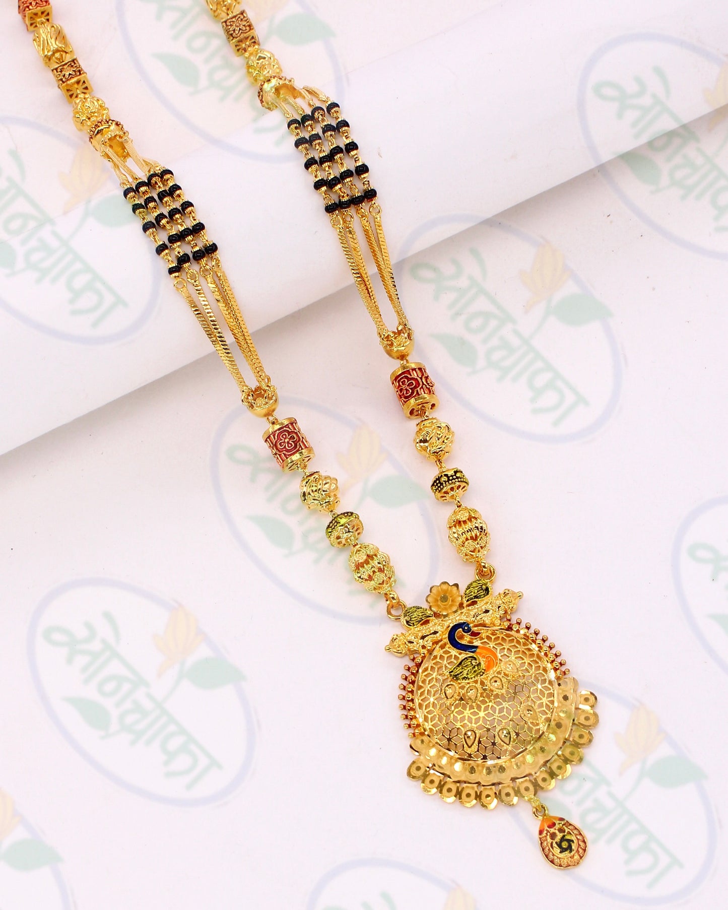 EXCELLENT GOLD PLATED MANGALSUTRA