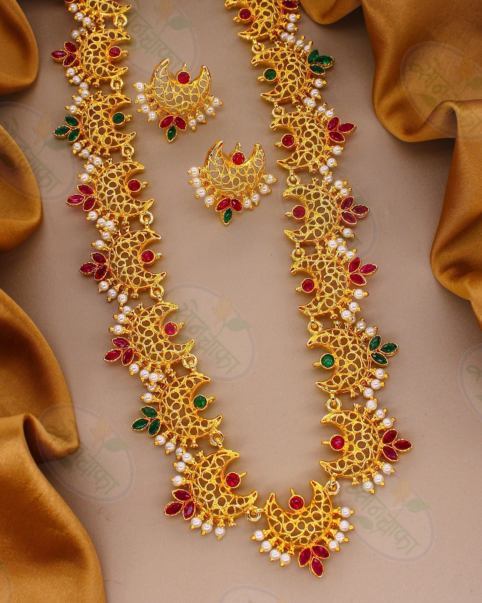 Peshwai Nauvari Jewellery Stylish Maharashtrian Traditional