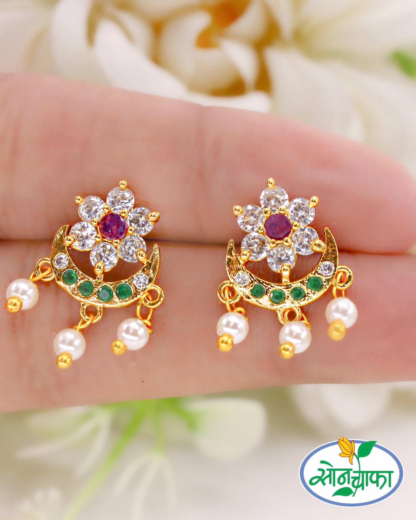 FLORET DESIGNER EARRINGS