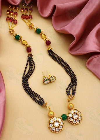 LAVISH ENAMEL MANGALSUTRA