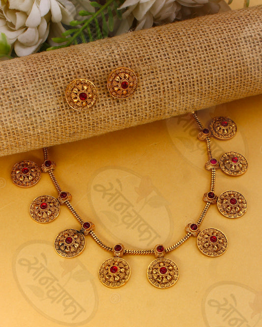 CLASSIC PESHWAI NECKLACE