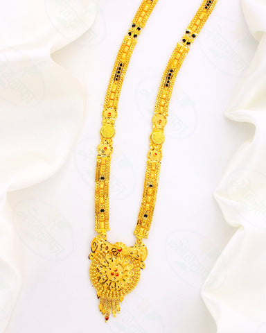 UNIQUELY DESIGNED GOLD PLATED MANGALSUTRA