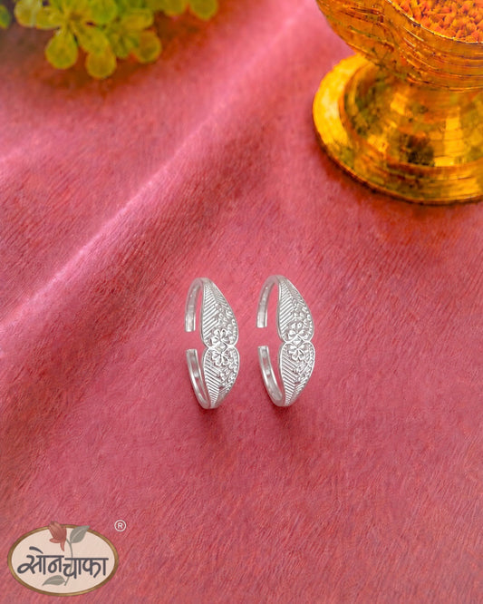 LEAF WITH FLORAL DESIGNER JODAVI